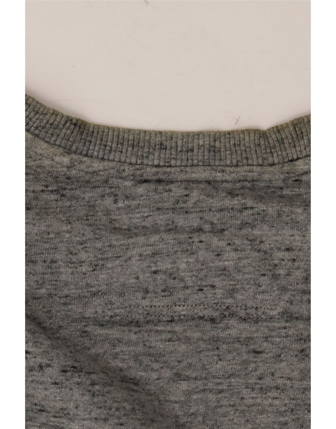 CALVIN KLEIN JEANS Sudadera estampada para hombre Jersey pequeño gris moteado
