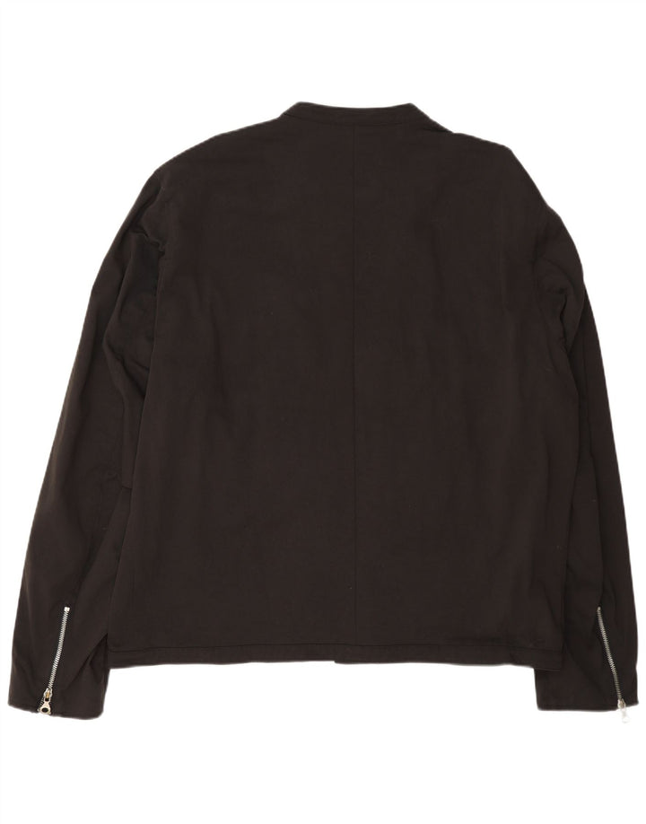 Diesel Chaqueta Bomber para Hombre UK 44 2XL Negro