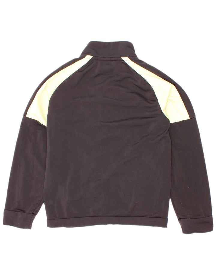 Puma Chaqueta de chándal para niño 7-8 años Negro Colorblock Poliéster