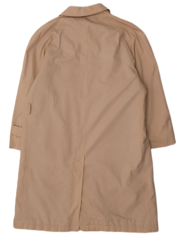 Cerruti 1881 Abrigo para hombre IT 46 Small Beige Algodón