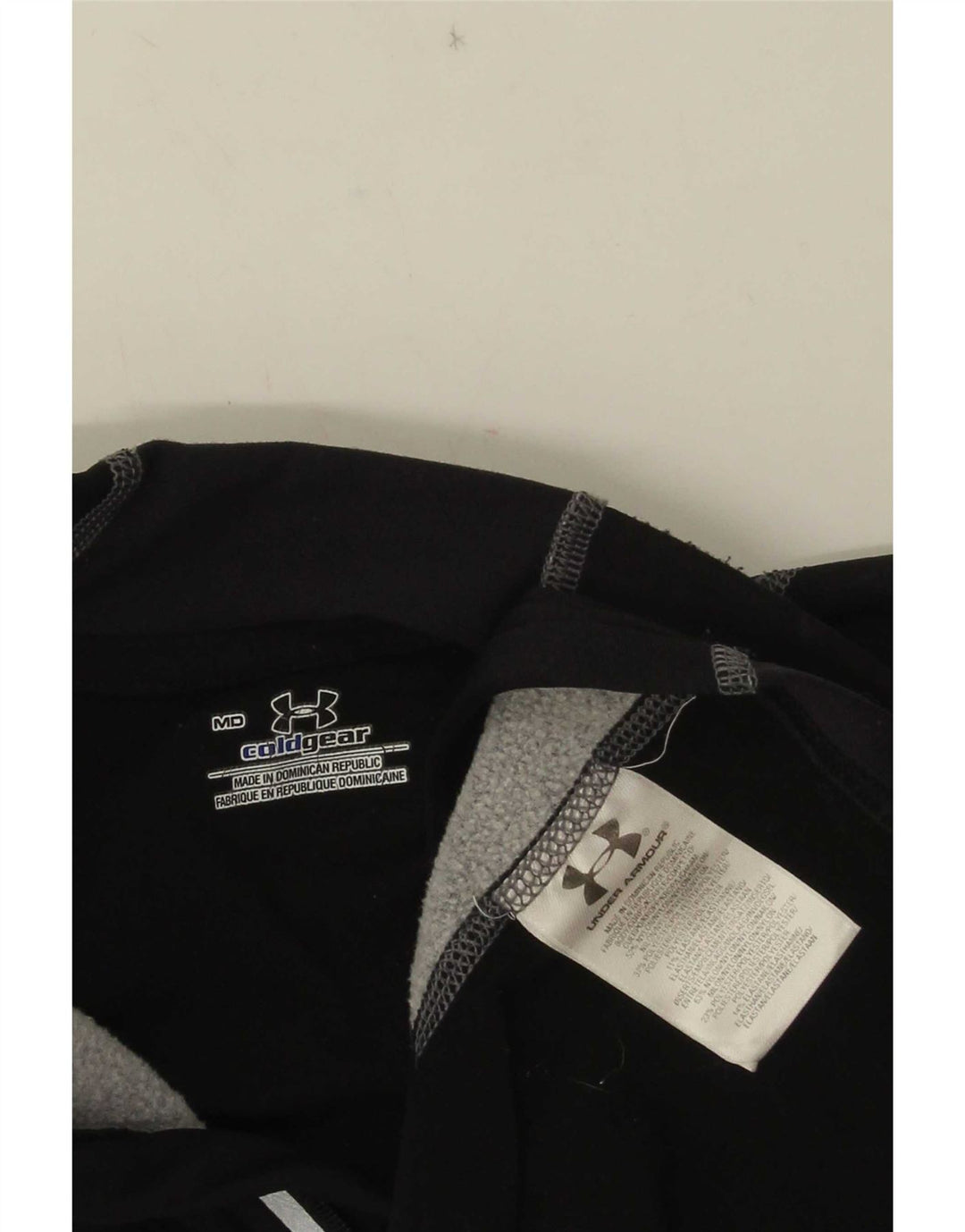 Under Armour Hombre Cold Gear Graphic Jersey Chándal Top Mediano Negro