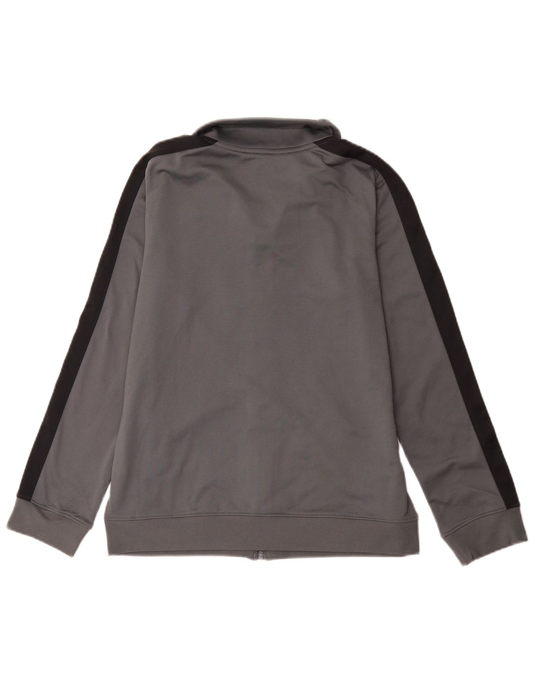UNDER ARMOUR Boys Tracksuit Top Jacket 11-12 Years Large Grey Colourblock