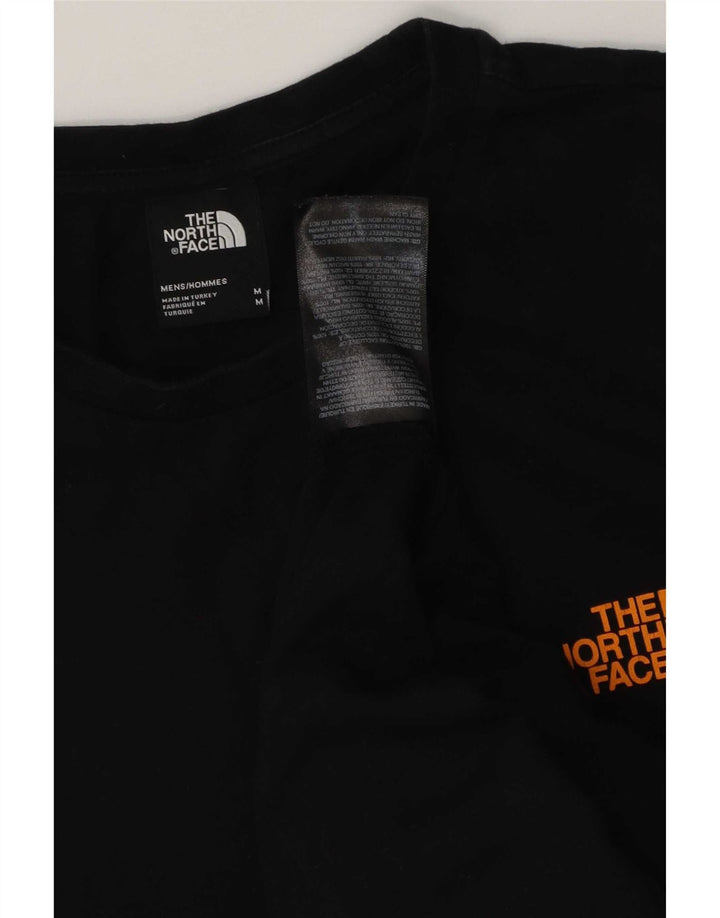 The North Face Camiseta gráfica para hombre Top Medium Black Cotton