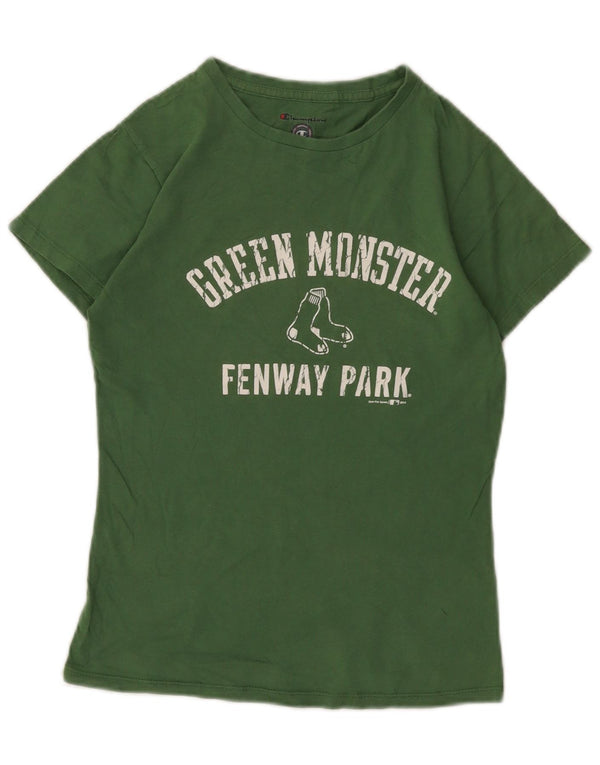 Champion Camiseta gráfica Green Monster Fenway Park para mujer, talla S, Reino Unido 10