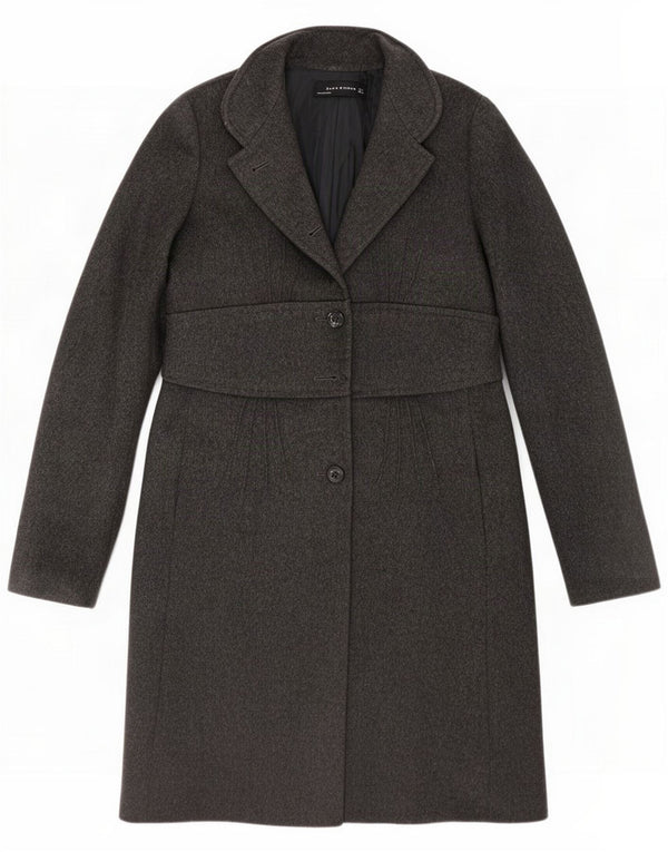 Zara Gabardina Mujer UK 40 Small Grey