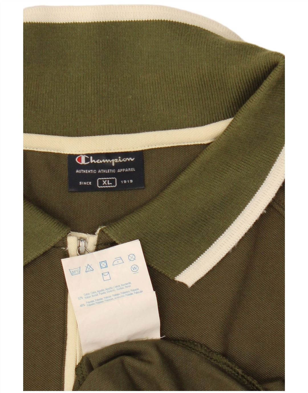 Champion Polo Hombre XL Algodón Caqui