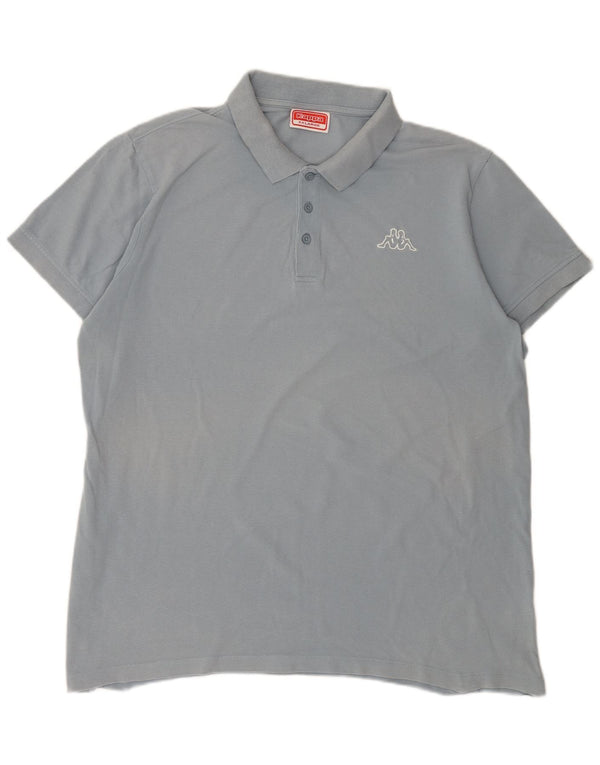 Kappa Polo Hombre 2XL Algodón Azul