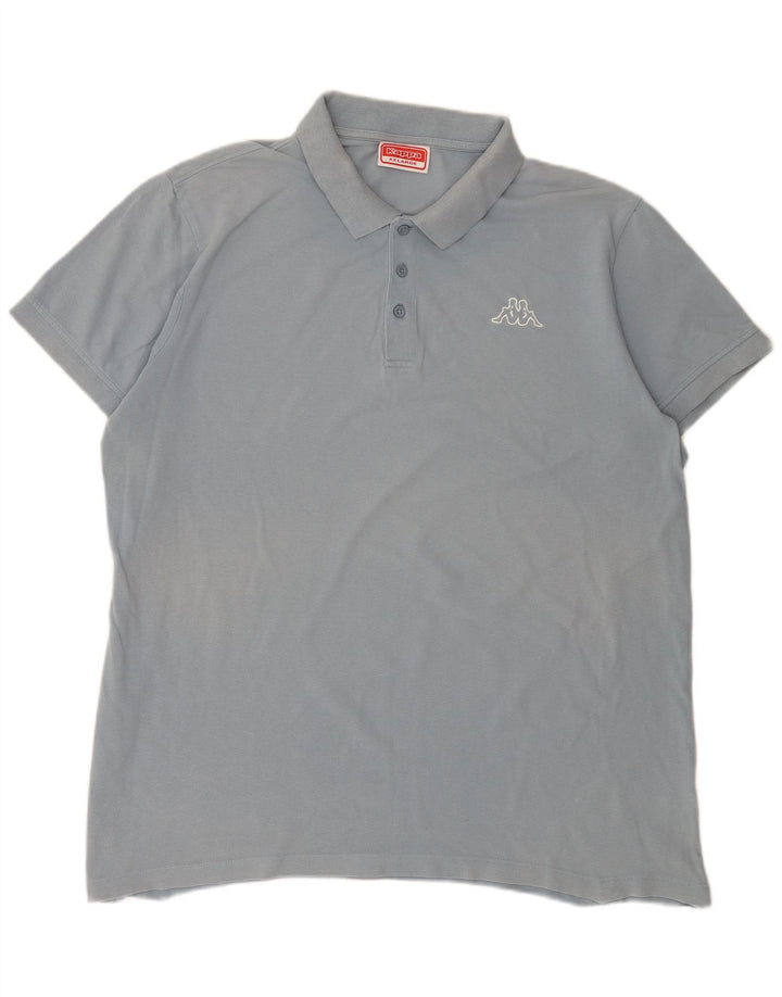 Kappa Polo Hombre 2XL Algodón Azul