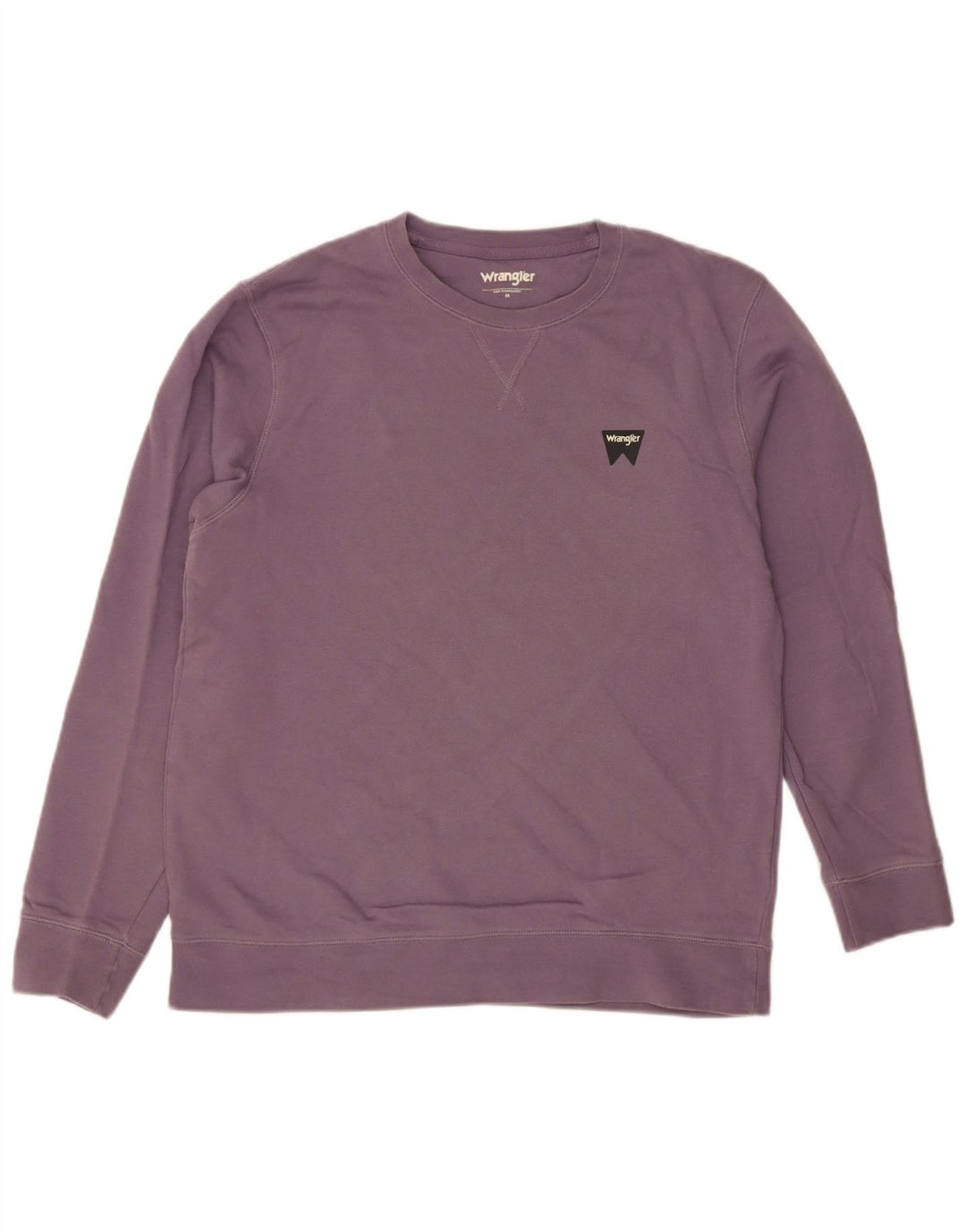 Wrangler Hombre Sudadera Jumper Medium Morado Algodón
