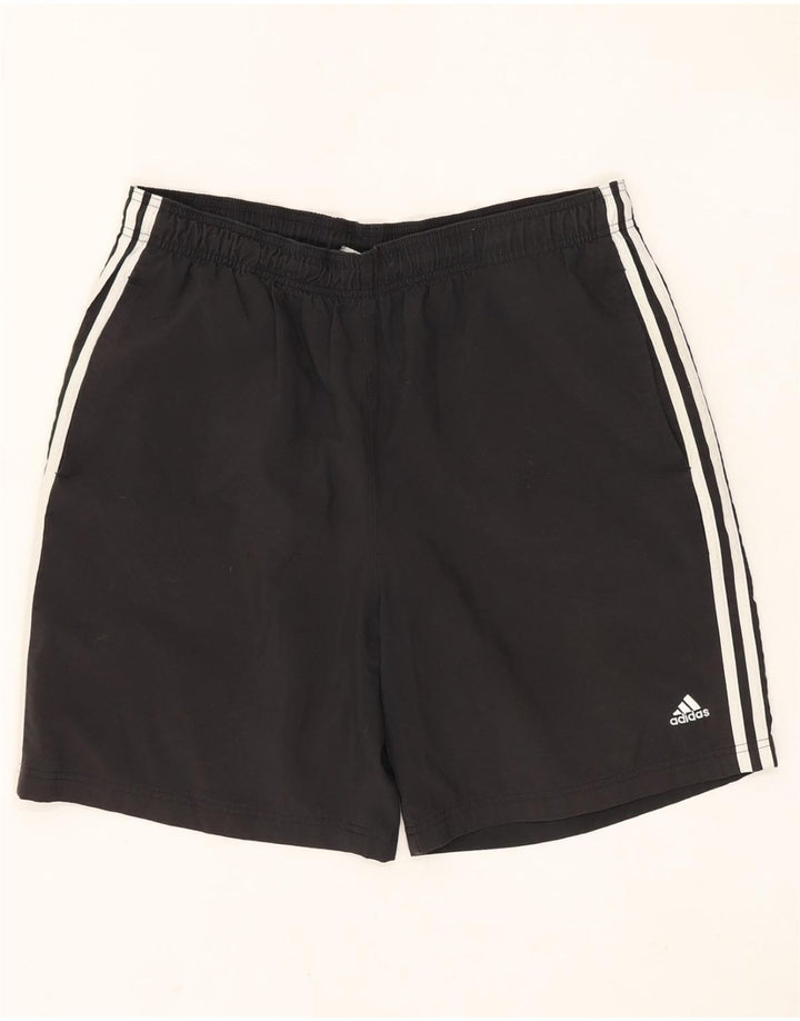 ADIDAS Pantalones cortos deportivos para hombre grande negro