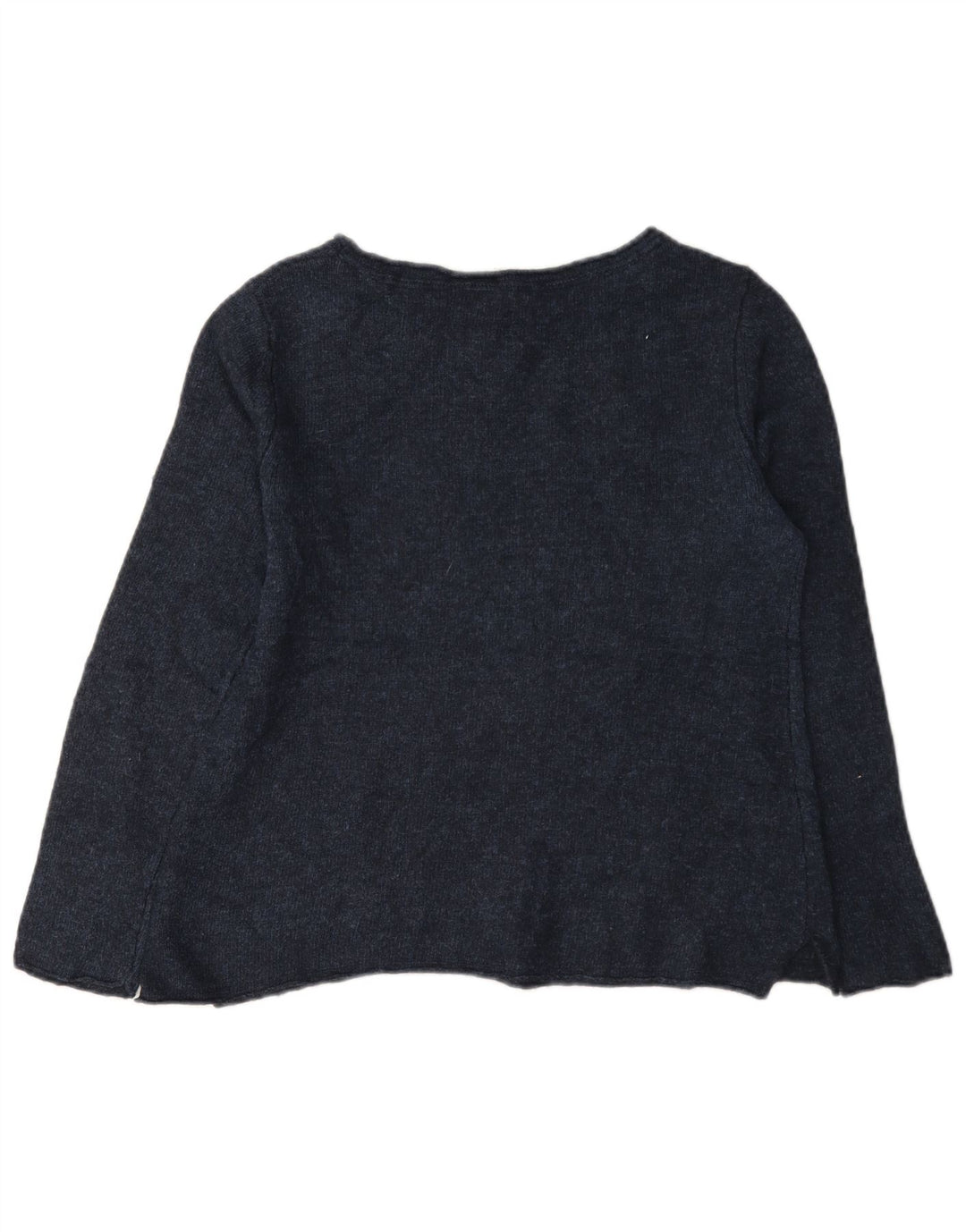 White Stuff - Jersey para mujer con cuello barco, talla M, viscosa, color azul marino