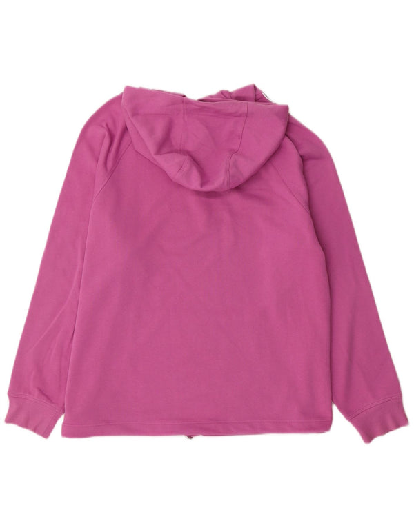 Calvin Klein Jersey con capucha gráfica para mujer UK 18 XL Bloque de color rosa