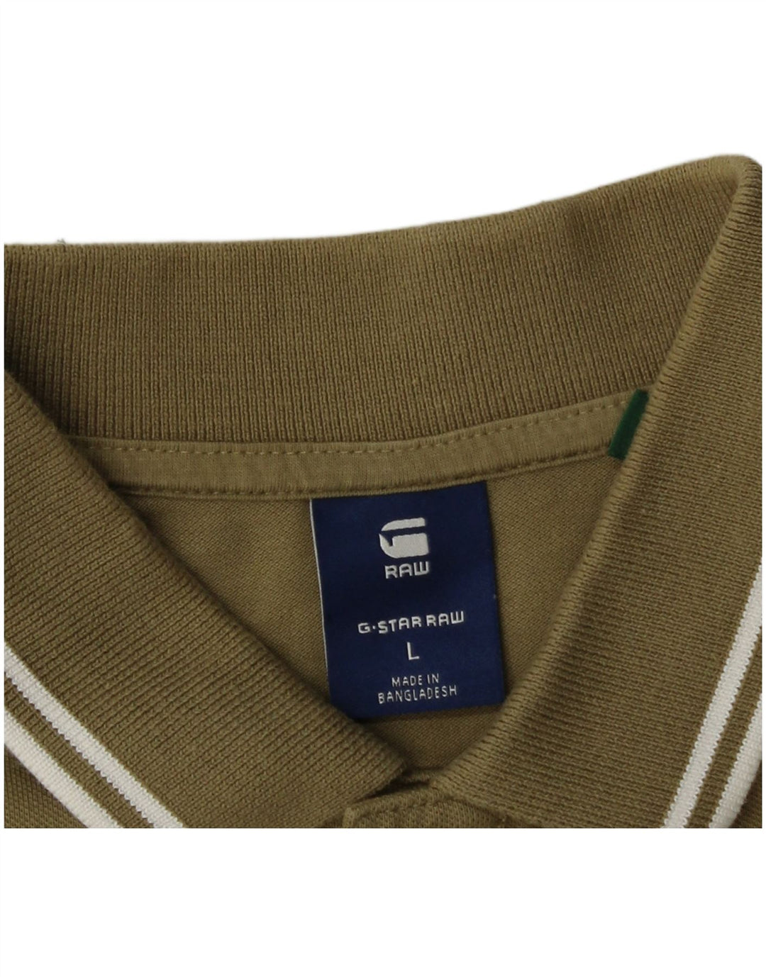 Polo G-Star Hombre Caqui Grande