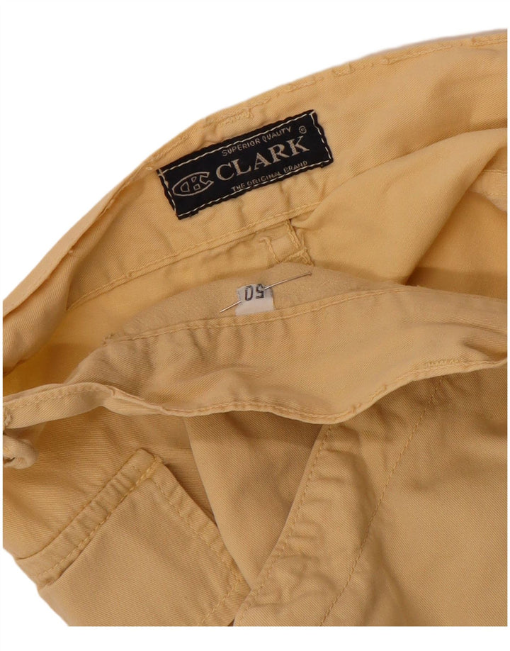 CLARK Pantalones cortos cargo para hombre IT 50 Large W34 Beige