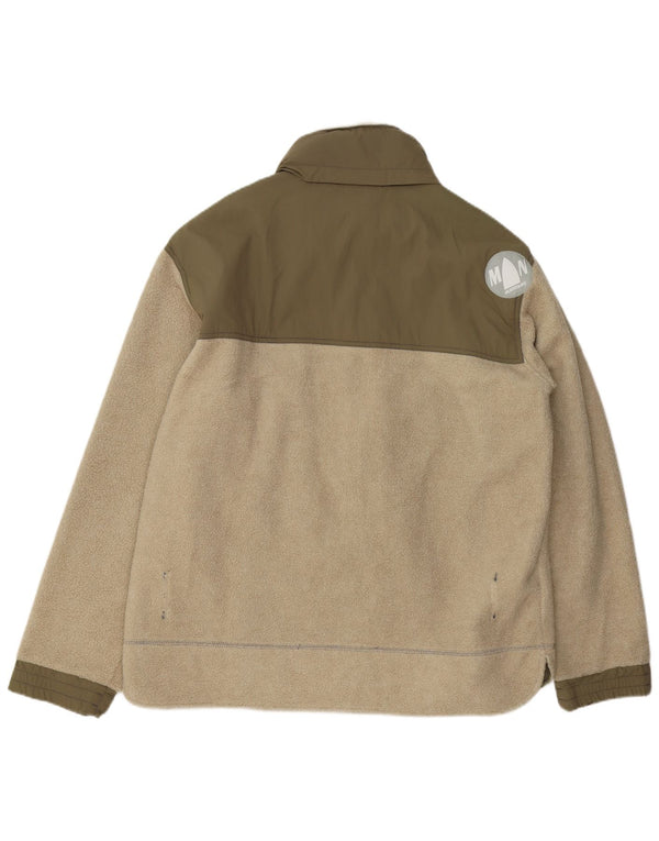 Murphy & Nye Chaqueta polar para hombre UK 44 2XL Verde Colorblock Acrílico