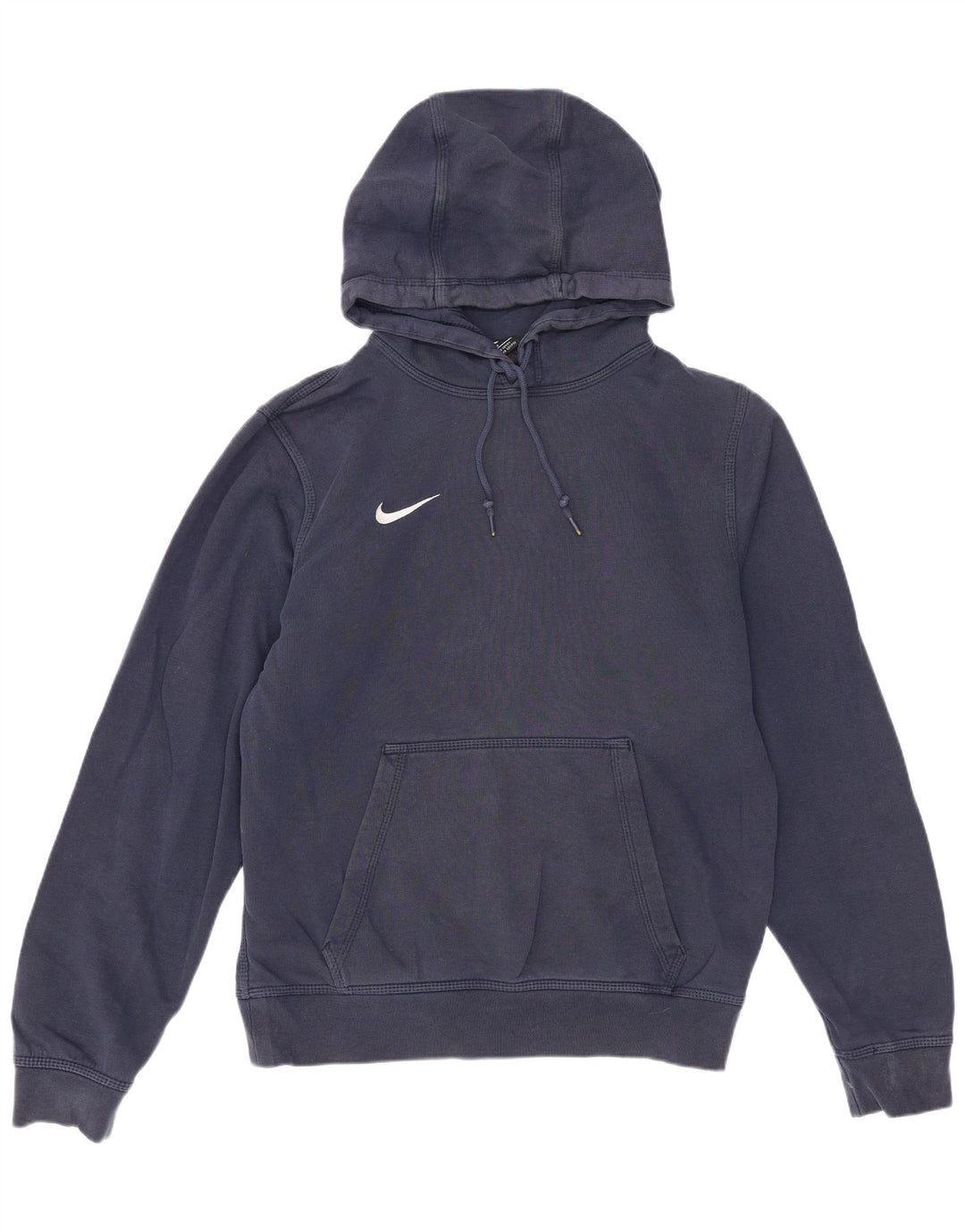 Nike - Sudadera con capucha para hombre, talla pequeña, algodón azul marino
