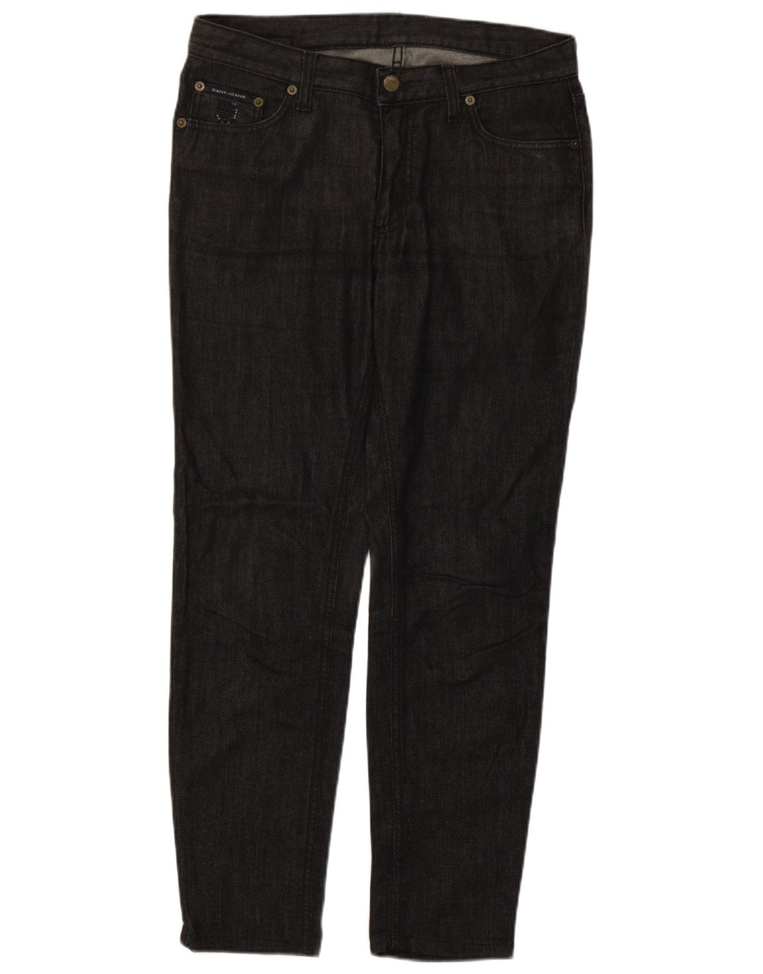 Gant Vaqueros Slim Mujer W32 L27 Algodón Gris