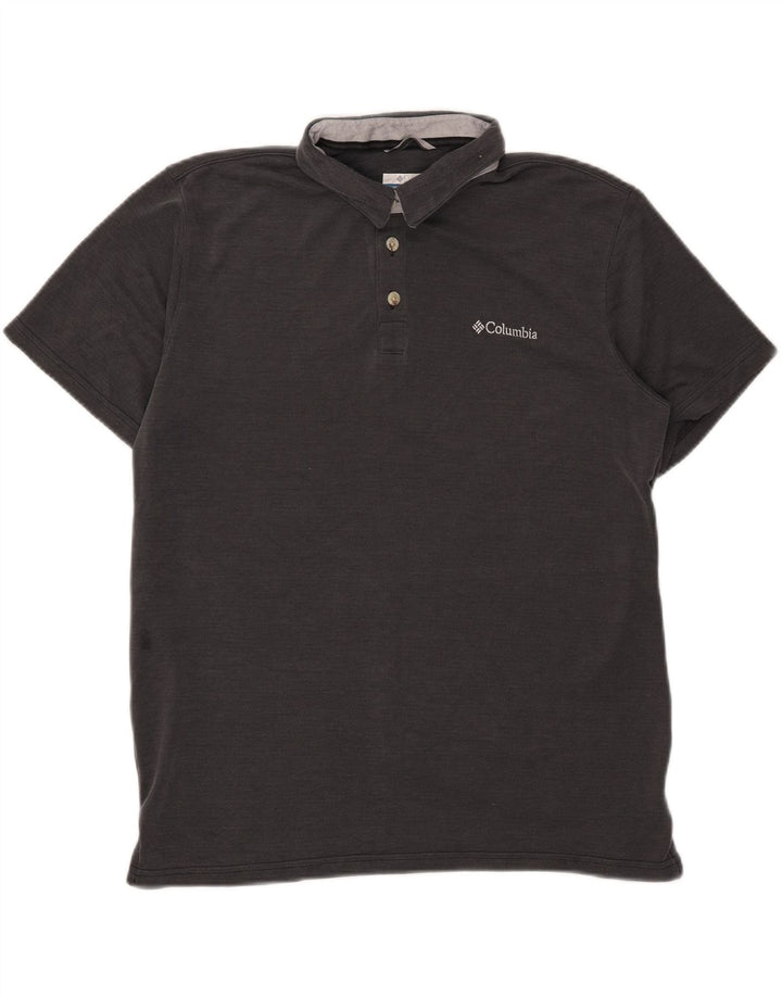 Columbia Polo para hombre grande gris modal
