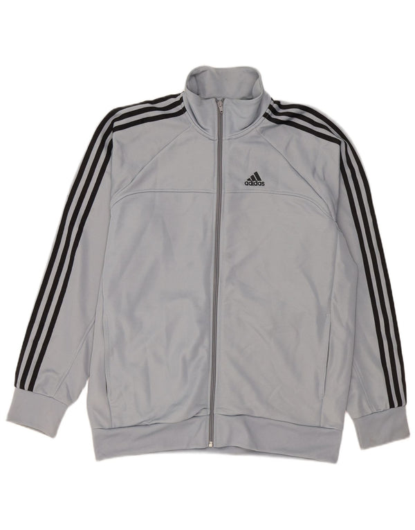 ADIDAS Chaqueta superior de chándal para hombre Poliéster azul grande