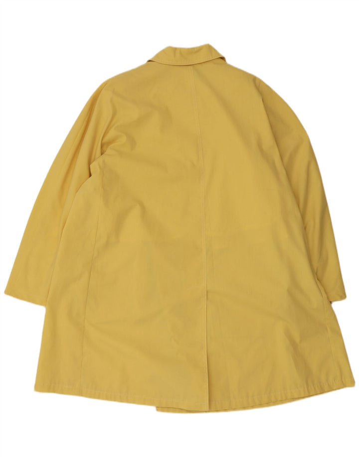 Marella Gabardina para mujer UK 44 Poliéster amarillo grande