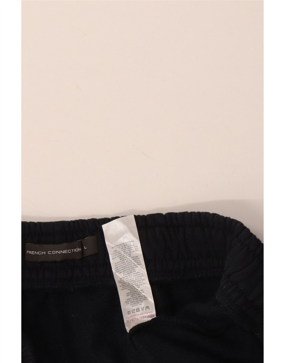 French Connection Pantalones cortos deportivos para hombre de algodón azul marino grande