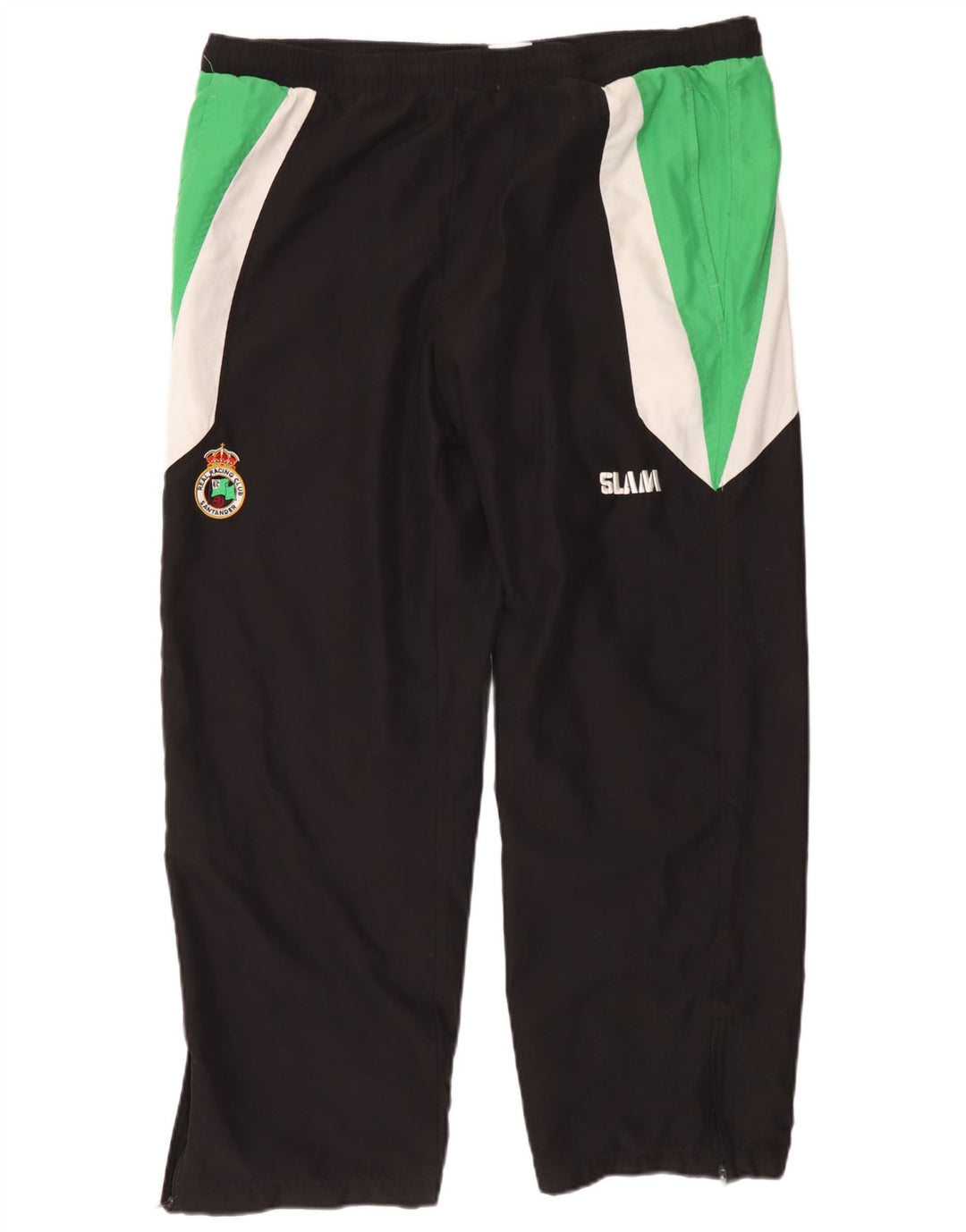 Slam Hombre Pantalones De Chándal Grande Negro Color Block Poliéster