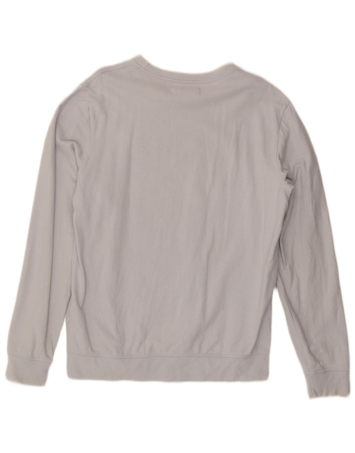 ALL SAINTS Sudadera Hombre Jersey Small Azul Algodón