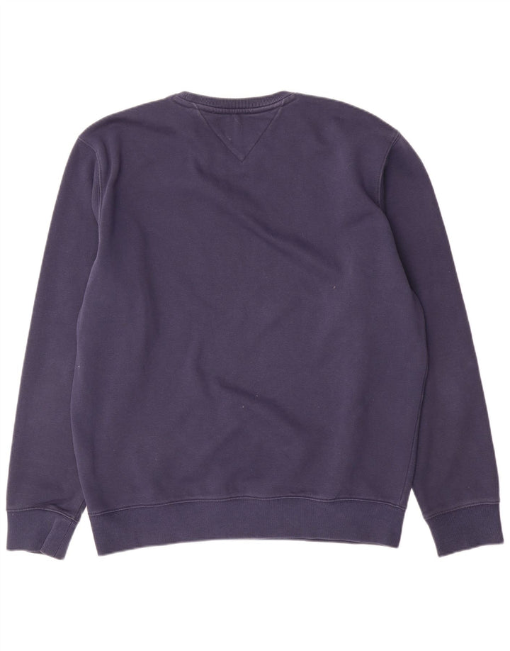 Tommy Hilfiger Sudadera para Hombre Jumper Large Azul Marino Algodón