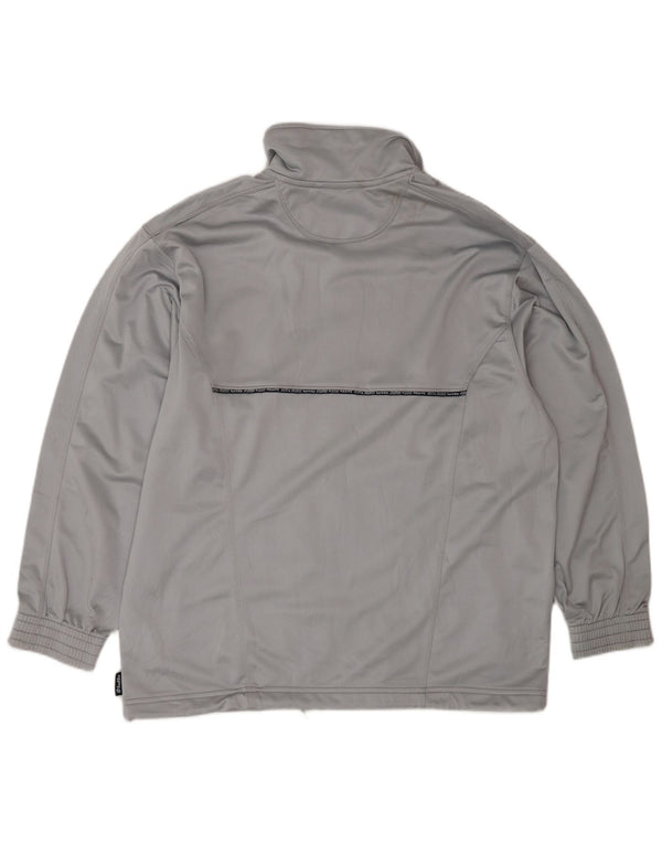 Lotto Chaqueta de chándal extragrande para mujer UK 46 Large Grey Colourblock