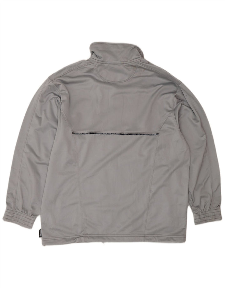 Lotto Chaqueta de chándal extragrande para mujer UK 46 Large Grey Colourblock