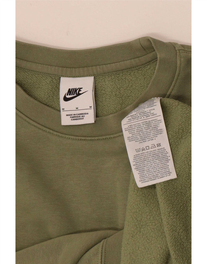 Nike Sudadera Jumper Medium Verde Algodón Deportes