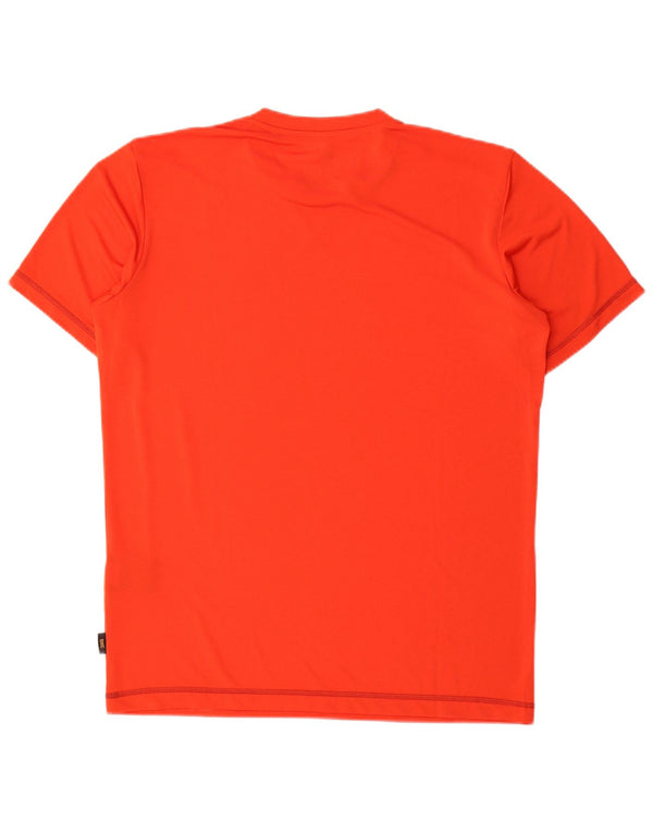 Jack Wolfskin Camiseta para hombre Top UK 40 Medio Naranja Poliéster
