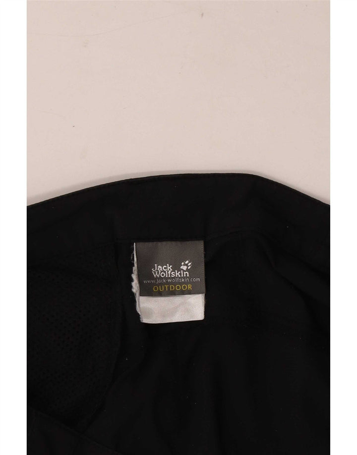 Jack Wolfskin Shorts Cargo para Mujer UK 12/14 Medium W34 Negro
