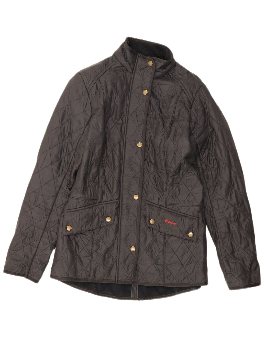 Barbour Chaqueta acolchada para mujer UK 10 Small Black Classic