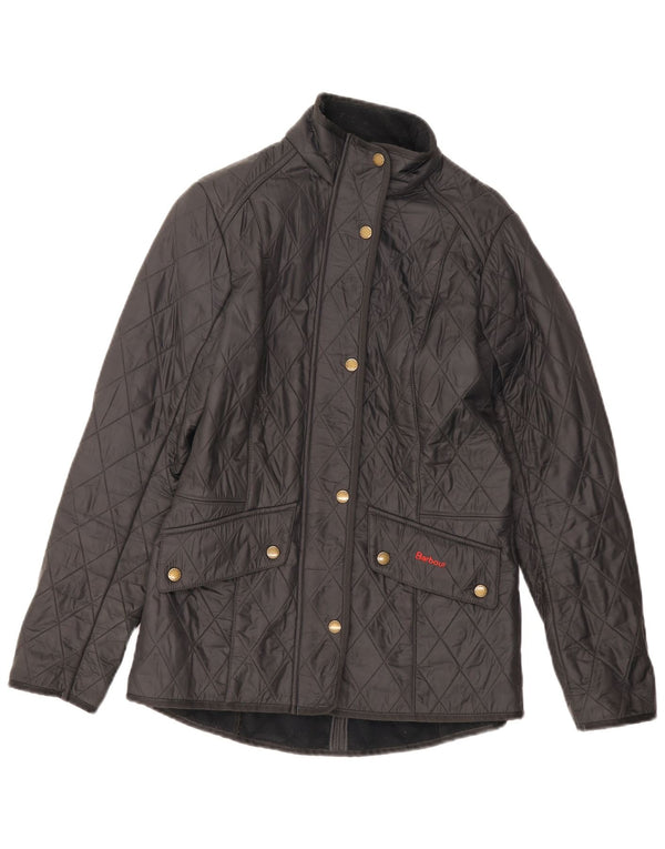 Barbour Chaqueta acolchada para mujer UK 10 Small Black Classic