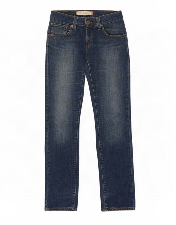 Vaqueros Levi's Mujer 504 Slouch Rectos W30 L32 Algodón Azul
