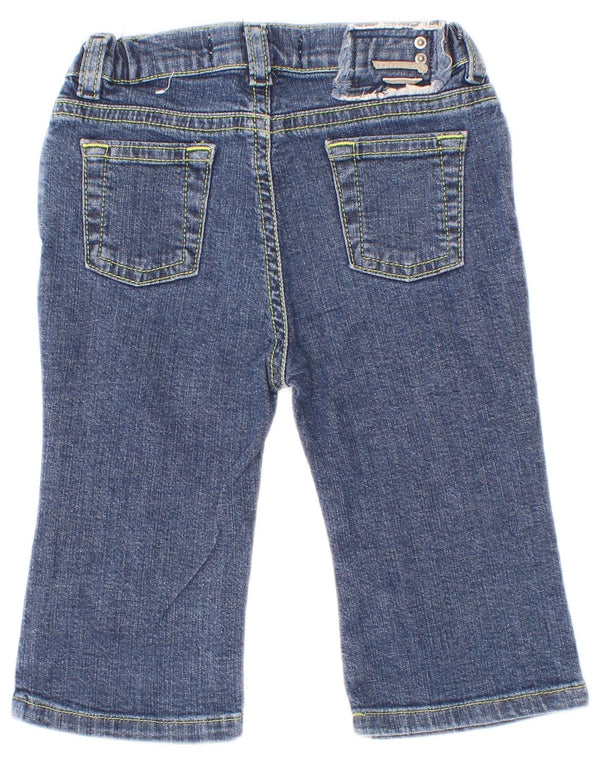 Diesel Vaqueros rectos para bebés de 3 a 6 meses W18 L8 Algodón azul