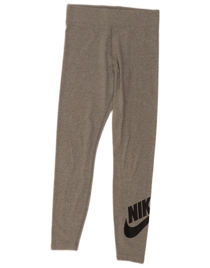Leggings Nike para mujer Reino Unido 12 Algodón gris medio
