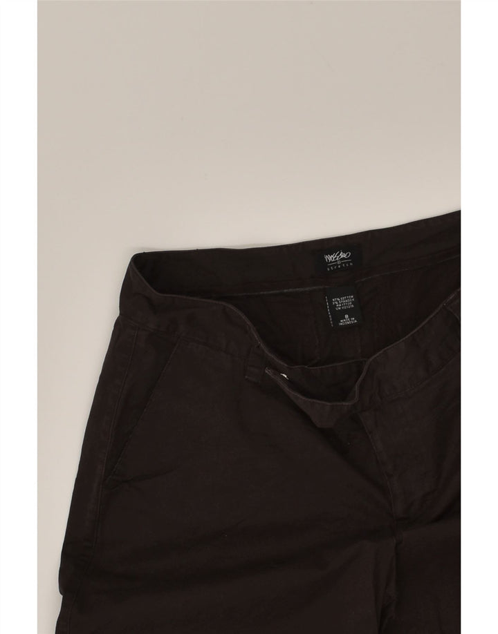 MOSSIMO Womens Stretch Chino Shorts US 8 Medium W30 Brown Cotton | Vintage Mossimo | Thrift | Second-Hand Mossimo | Used Clothing | Messina Hembry 