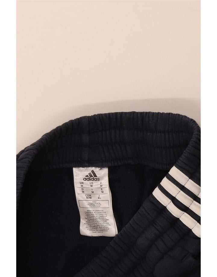 ADIDAS Hombre Chándal Pantalones Joggers Medio Azul Marino Algodón