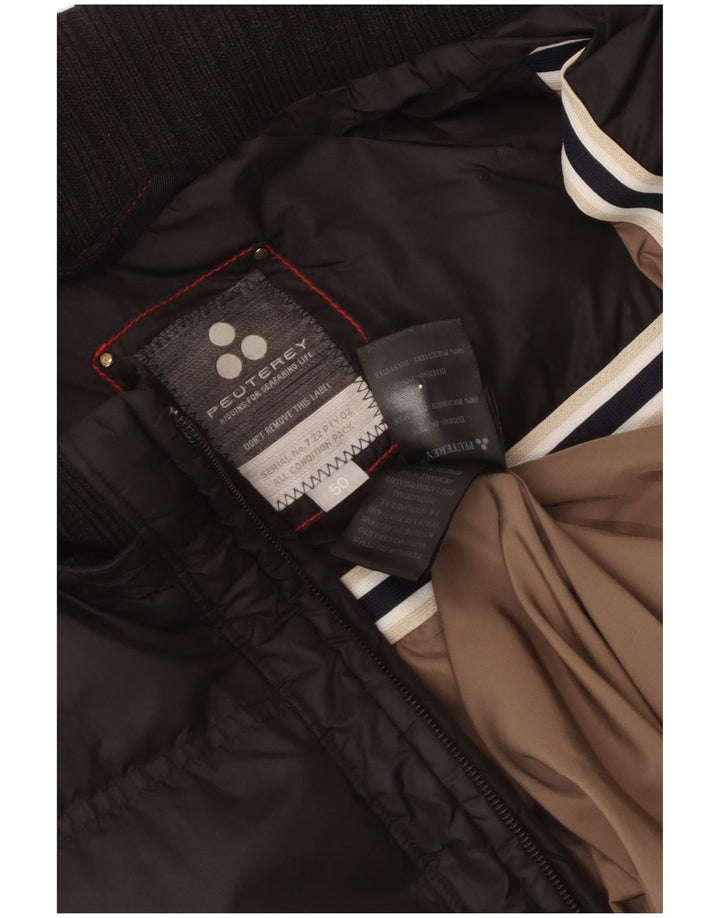 PEUTEREY Chaqueta Acolchada Mujer IT 50 XL Poliamida Negra