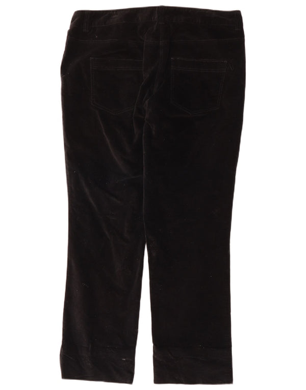 BODEN Pantalones chinos rectos para mujer UK 14 Large W34 L27 Algodón negro
