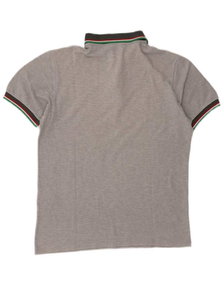 Refrigiwear Polo para hombre pequeño algodón gris