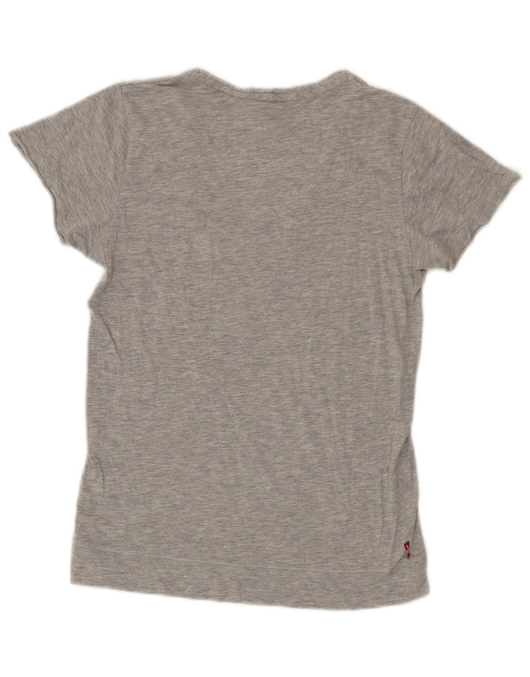 Levi's Camiseta para mujer Top UK 44 Grande Gris Algodón