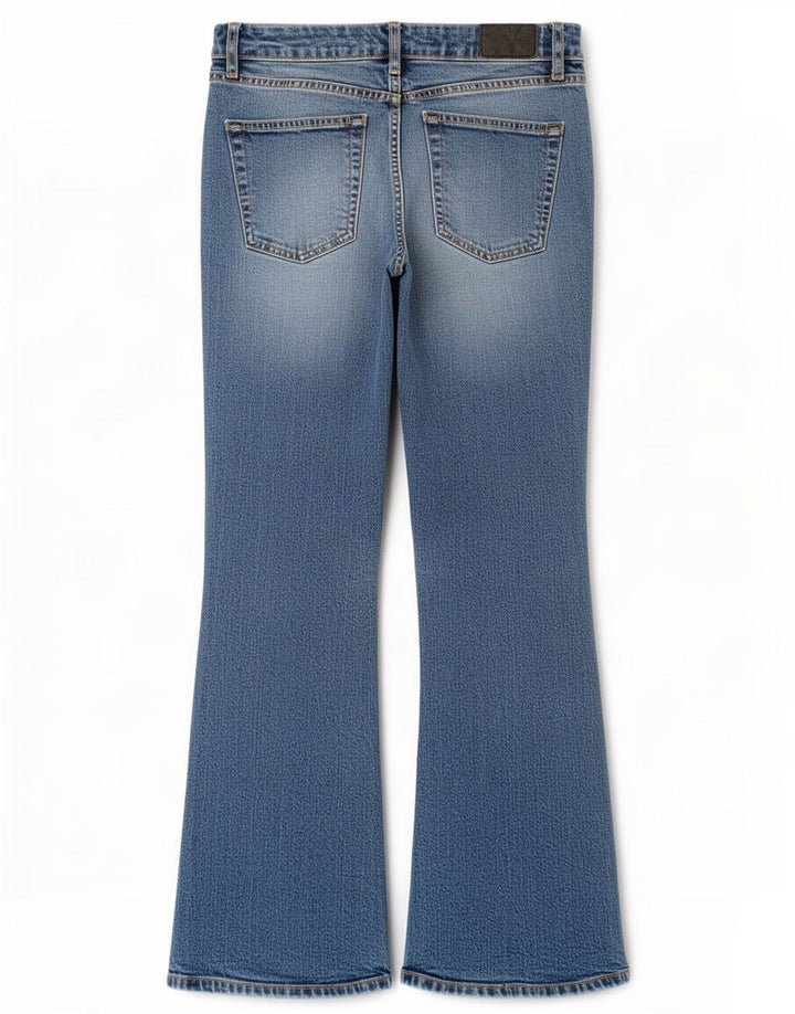 Vaqueros Superdry Mujer Acampanados W28 L30 Azul