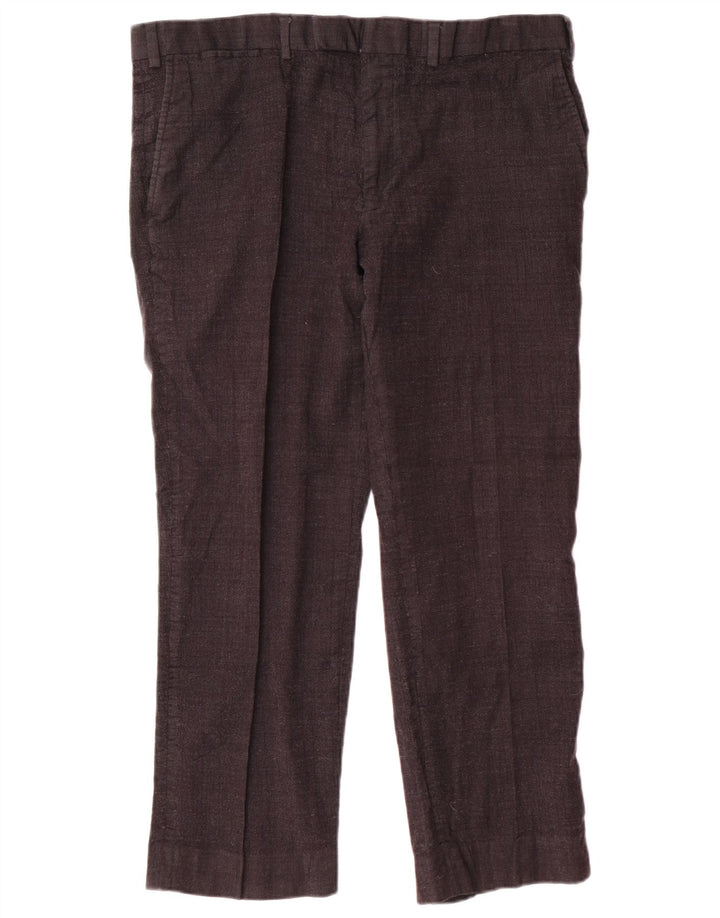 MARKS & SPENCER Pantalones cortos rectos Autograph para hombre W40 L26 Black