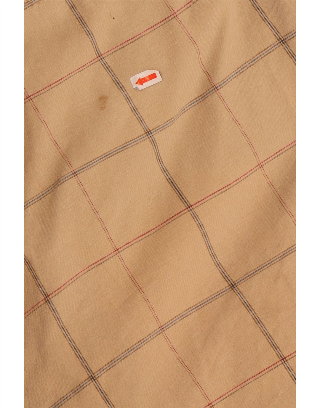 Pantalones cortos chinos Converse para hombre medianos W32 algodón a cuadros beige