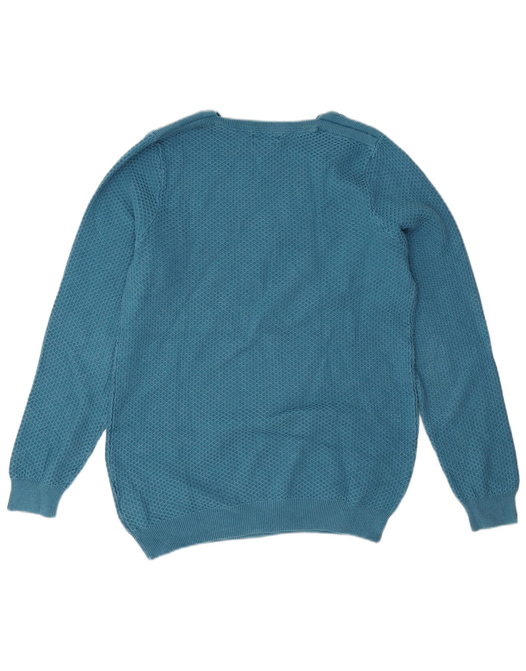 MASSIMO DUTTI Jersey De Cuello Redondo Hombre Large Azul Algodón