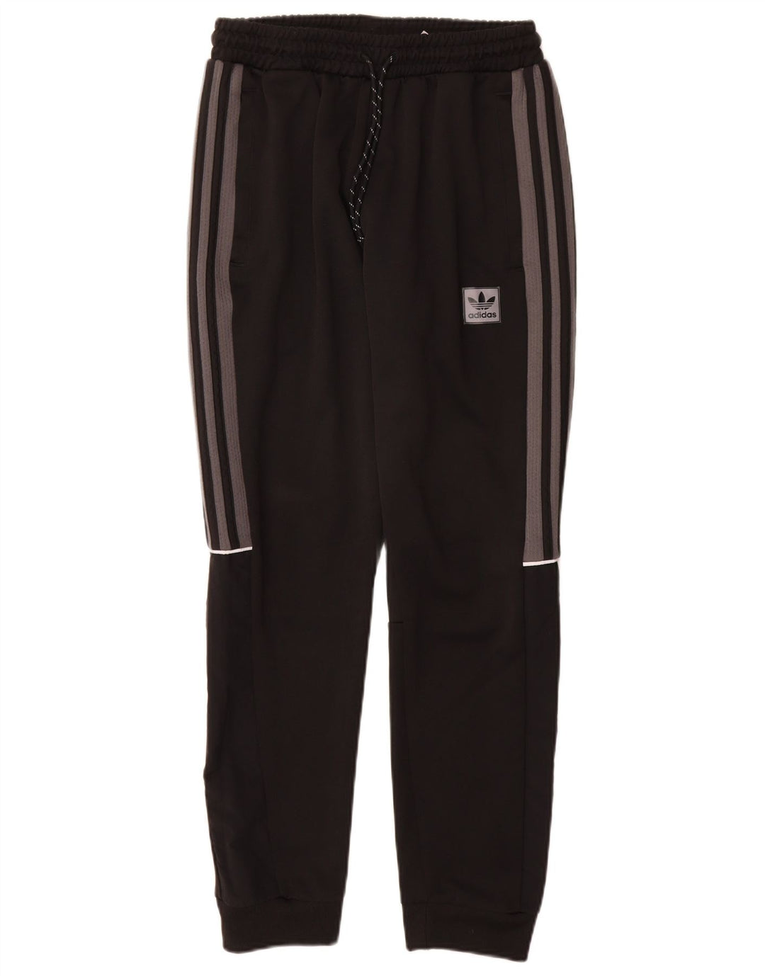 Adidas Hombre Pantalones De Chándal Joggers Medium Negro Poliéster