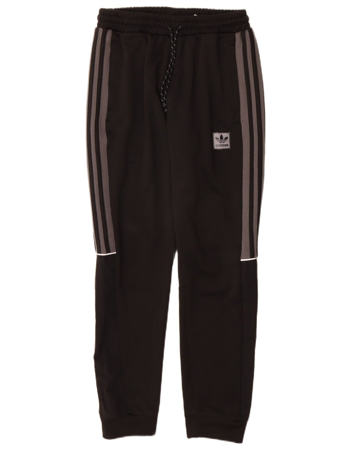 Adidas Hombre Pantalones De Chándal Joggers Medium Negro Poliéster